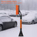 Gardenised Aluminum Snow Brush & Ice Scraper Non-Slip Foam Grip Winter Car Tool with Scratch-Free Bristles for Cars, SUVs & Trucks