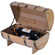 Wooden Barrel Treasure Chest