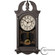 Clockswise Decorative Grandfather-Style Wall Clock Vintage-Inspired Design Realistic Wood-Grain Texture Distressed Finish Battery-Operated for Home Office Living Room Kitchen Entryway