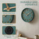 Clockswise 11" Modern Minimalist Round Wall Clock Analog Display Step Movement Mechanism Easy-to-Read Timepiece for Living Room Kitchen Office or Bedroom Wall Decor