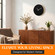 Clockswise 12-Inch Modern Minimalist DIY Wall Clock Blank Wooden Dial Decorative Timepiece with Paintable Surface for Creative Customization Personalized Home Decor and Craft Projects