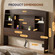 Basicwise 62" Queen Storage Headboard with Open Shelving and Built-In Cable Management Multi-Section Organizer for Books Devices and Nighttime Essentials Space-Saving Bedroom Setup for Easy Access