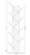 Wooden 9-Shelf Tree Magazine CD Storage Bookcase