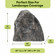 Gardenised Artificial Rock Cover – Weather-Resistant Fiberglass Garden Landscape Utility Concealer for Valves, Pumps, Irrigation Systems, Septic Covers, and Outdoor Equipment, Slate Gray Finish