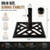 Outdoor Patio Cast Iron Umbrella Base Holder Stand