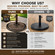 Outdoor Patio Cast Iron Umbrella Base Holder Stand