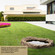Faux Rock Fiberglass Garden Decorative Water Pond, Sandstone Outdoor Patio Waterfall Pond
