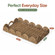 Wickerwise Decorative Seagrass Serving Tray with Handle