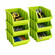 Basicwise Stackable Easy-Access Plastic Storage Organizer Basket