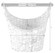 Rustic Toilet Paper Holder-Magazine Basket
