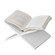 Basicwise Wooden Bookstand for Cookbooks, Magazines & Tabletop Display