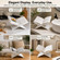 Basicwise Wooden Bookstand for Cookbooks, Magazines & Tabletop Display