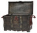 Antique Style Distressed Wooden Pirate Treasure Chest