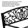 Gardenised Black Patio Garden Park Yard 50 in. Outdoor Steel Bench Powder Coated with Cast Iron Back