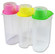 BPA-Free Food Storage Containers with Lid - Perfect for Storing Flour, Sugar, Grains, Rice, Cereals, and Baking Supplies for Better Kitchen Organization - Set of 3 in Green, Pink, and Yellow