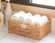Vintiquewise Hyacinth Basket - Rustic Handwoven Multipurpose Foldable Storage Organizer Decorative Laundry Totes and Woven Storage Bin for Bedroom, Living Room, Bathroom, Pantry and Closet