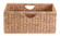 Vintiquewise Hyacinth Basket - Rustic Handwoven Multipurpose Foldable Storage Organizer Decorative Laundry Totes and Woven Storage Bin for Bedroom, Living Room, Bathroom, Pantry and Closet