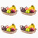Seagrass Fruit Bread Basket Tray with Handles