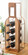 Vintage Decorative Metal Bottle Shaped Freestanding 4 Wine Bottle Holder
