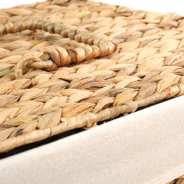 Buy Wholesale QI004242 Handmade Rectangular Water Hyacinth Wicker ...