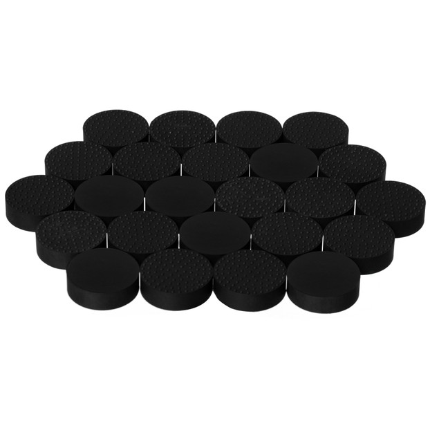 Gardenised 24-Pack Pot Feet - Solid Rubber Risers with Non-Slip Grip for Outdoor & Indoor Planters Flower Pots and Containers - Prevents Stains Rot and Moisture Damage on Wood Cement and Tile Surfaces Gardenised 24-Pack Pot Feet - Solid Rubber Risers with Non-Slip Grip for Outdoor & Indoor Planters Flower Pots and Containers - Prevents Stains Rot and Moisture Damage on Wood Cement and Tile Surfaces