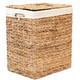 Buy Wholesale QI004242 Handmade Rectangular Water Hyacinth Wicker ...