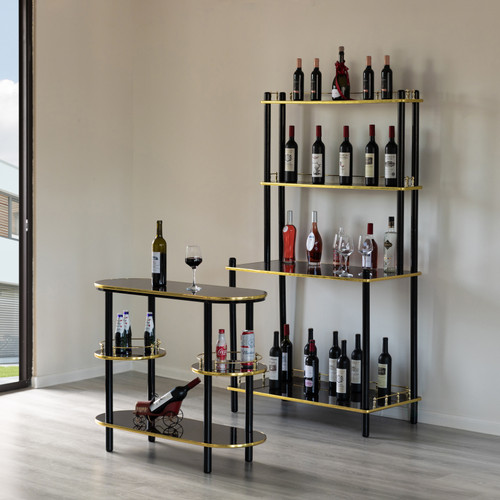 Bartender Serving Display Station, Bar Console Working Counter with ...