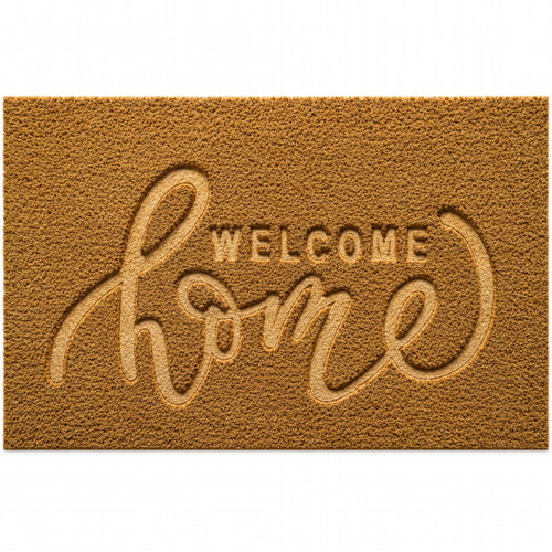 Gardenised Heavy Duty Coco Coir Doormat Non Slip PVC Baking