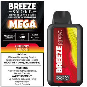 Breeze Mega 60K - Cherry Lemon