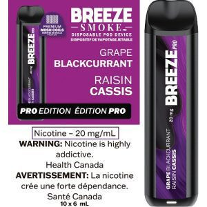 Breeze Pro 2000 - Grape Blackcurrant