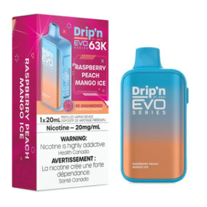 Drip'n Evo 63K - Raspberry Peach Mango Ice