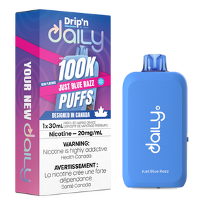 Drip'n Daily 100K - Just Blue Razz