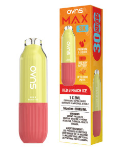 OVNS Max 3K - Red B Peach Ice
