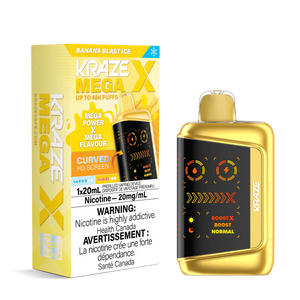 Kraze Mega X 48K - Banana Blast Ice