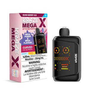 Kraze Mega X 48K - Quad Berry Ice