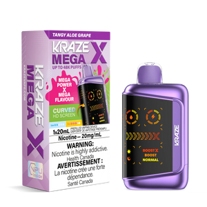 Kraze Mega X 48K - Tangy Aloe Grape
