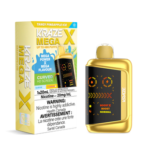 Kraze Mega X 48K - Tangy Pineapple Ice