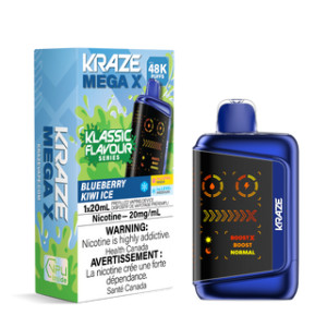 Kraze Mega X 48K - Blueberry Kiwi Ice