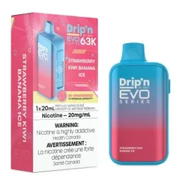 Drip'n Evo 63K - Strawberry Kiwi Banana Ice