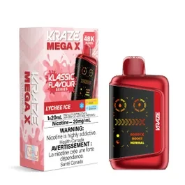 Kraze Mega X 48K - Classic Lychee Ice