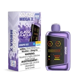Kraze Mega X 48K - Classic Grape Ice