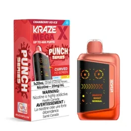 Kraze Mega X 48K -Cranberry KO Ice