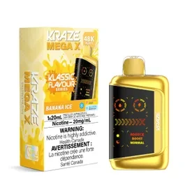 Kraze Mega X 48K - Classic Banana Ice