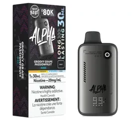 Flavour Beast Alpha 80K - Groovy Grape Passionfruit Iced