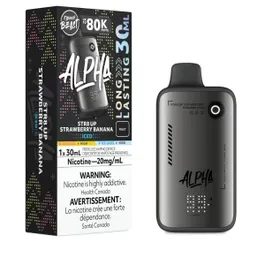 Flavour Beast Alpha 80K - STR8 UP Strawberry Banana Iced