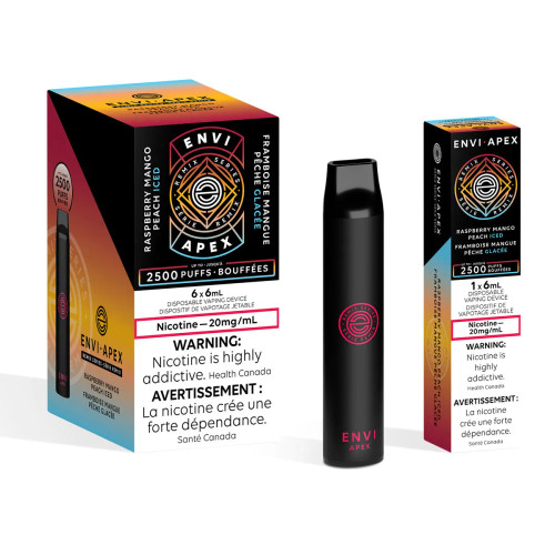 Envi Apex Raspberry Mango Peach Iced