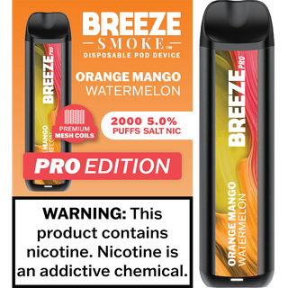 Breeze Pro 2000 - Orange Mango Watermelon