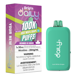 Drip'n Daily 100K - Just White Grape