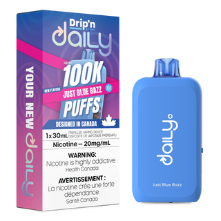 Drip'n Daily 100K - Just Blue Razz