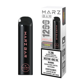 Marz Bar 1200 Zero Nic - Raspberry Lemon